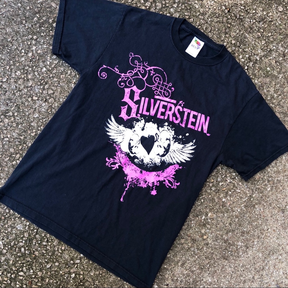 Silverstein band t shirt